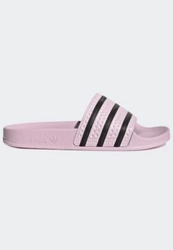 Adidas Originals Adilette Unisex - Pool Slides - Clear Pink/Core Black/Clear Pink -Stock X 658897e697e24302aae63d2a9cd54d4f