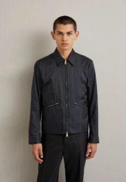 PAUL SMITH Regular Fit Zip Front Jacket - Summer Jacket - Black