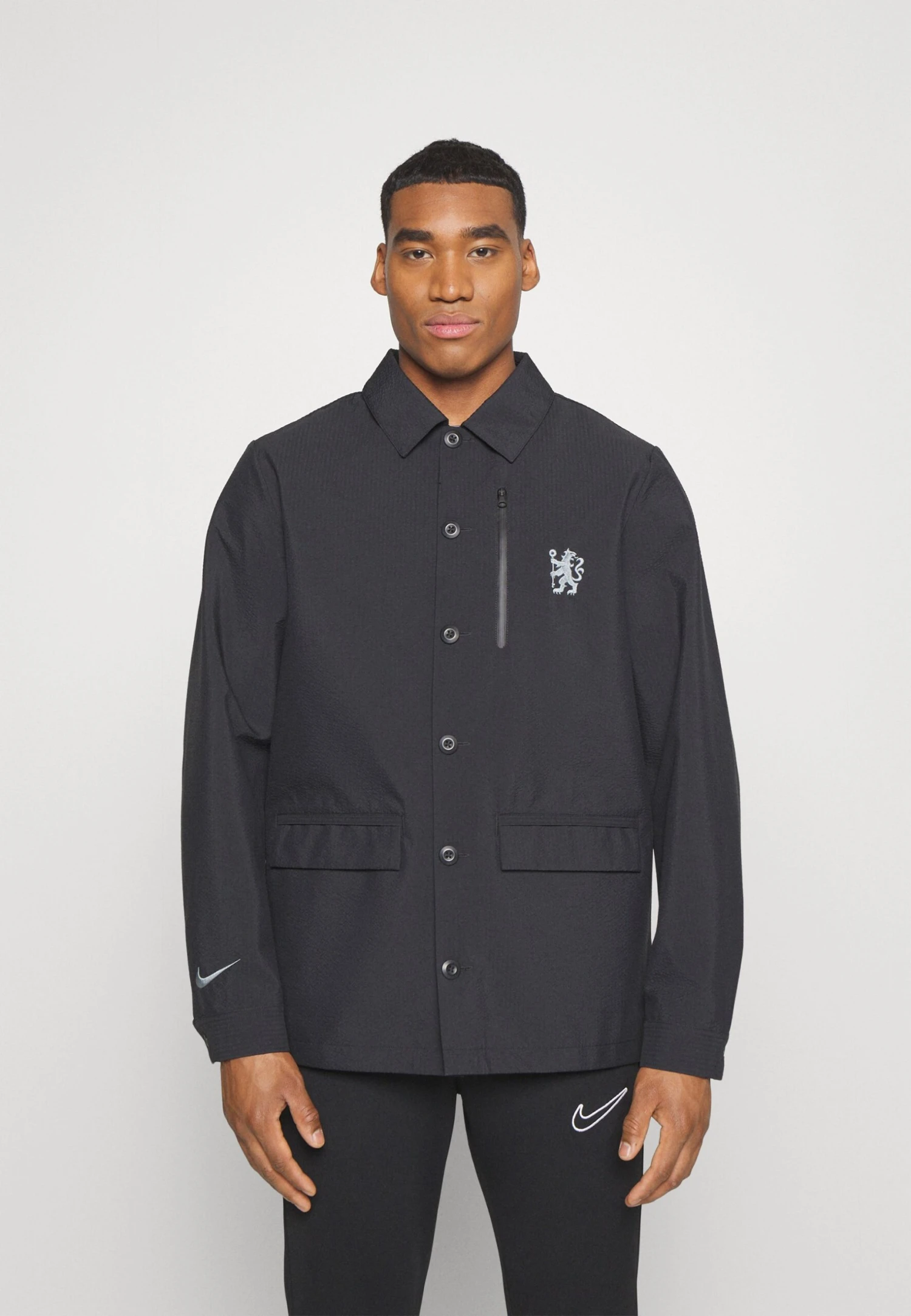 Nike Performance Chelsea London Jacket - Club Wear - Black/Cool Grey 3 Nike Performance Chelsea London Jacket - Club Wear - Black/Cool Grey