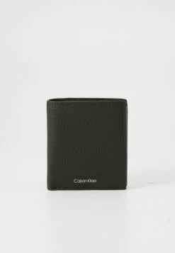 Calvin Klein SLIM TRIFOLD CARD - Wallet - Black