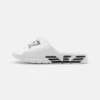 EA7 Emporio Armani Crusher Distance Slide - Pool Slides - White/Black
