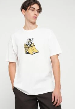 Volcom DANIEL SHEPARD WALLEYE - Print T-shirt - White -Stock X 68903d5632c542a7986f005a5dd7ae20