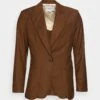 Nox- Blazer Jacket - Brown -Stock X 68d702470aa24cc1aff3b78cb9dae525