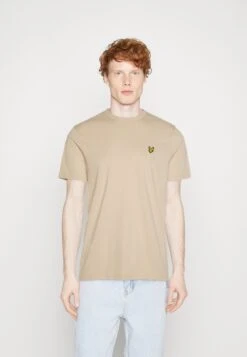 Lyle & Scott Plain - Basic T-Shirt - Sesame
