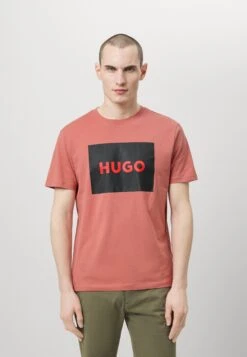 Hugo Dulive - Print T-Shirt - Medium Pink