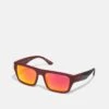 Armani Exchange Sunglasses - Matte Bordeaux/Dark Violet/Mirror Red