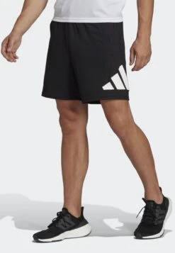 ADIDAS PERFORMANCE Tr Es Logo Sho - Sports Shorts - Black/White -Stock X 6a545882c1d043a09a4ad0ab7e472fe9