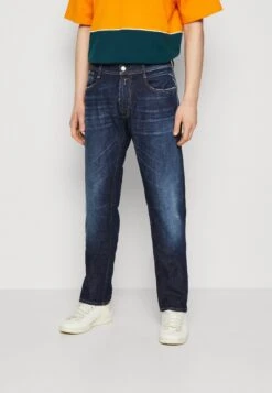 Replay Rocco Hyperflex Original - Straight Leg Jeans - Dark Blue
