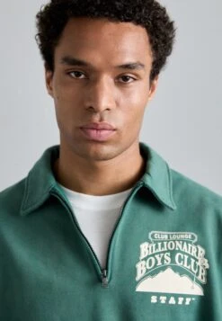 Billionaire Boys Club COUNTRY LOUNGE QUARTER ZIP CREWNECK - Sweatshirt - Green -Stock X 6ca0f1ebd3ec40ed9a7ee1f8bed7273b