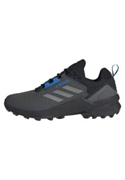 ADIDAS PERFORMANCE Terrex Swift R3 - Hiking Shoes - Core Black Grey Three Blue Rush
