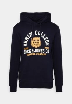 Jack & Jones Jjelogo Hood - Hoodie - Sky Captain 10 Jack & Jones Jjelogo Hood - Hoodie - Sky Captain -Stock X 6cd6813bf4c9478c990d972f43646e3e