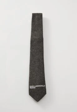 Karl Lagerfeld Jeans TIE UNISEX - Tie - Visual Washed Black