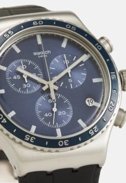 Swatch New Irony- Chronograph Watch - Cobalt Lagoon -Stock X 6d4b3be944364e7d82ab950f91dc06bd
