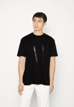 Armani Exchange Print T-Shirt - Black