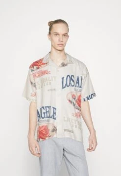 Abercrombie & Fitch Feesdack Graphic - Shirt - White