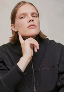 Bally Zip-Up Sweatshirt - Black