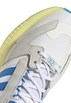 Adidas Originals Zx 5K Boost Unisex - Trainers - Ftwr White Blue Rush Off White -Stock X 6e8615cd6829427dab96680f76979ad8