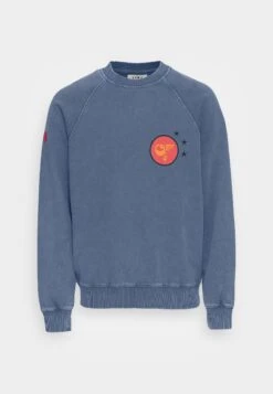 GRIMEY Unisex Glorified Washed Crewneck - Sweatshirt - Blue -Stock X 6f0a87a274eb45468c77cb1a88a9793a