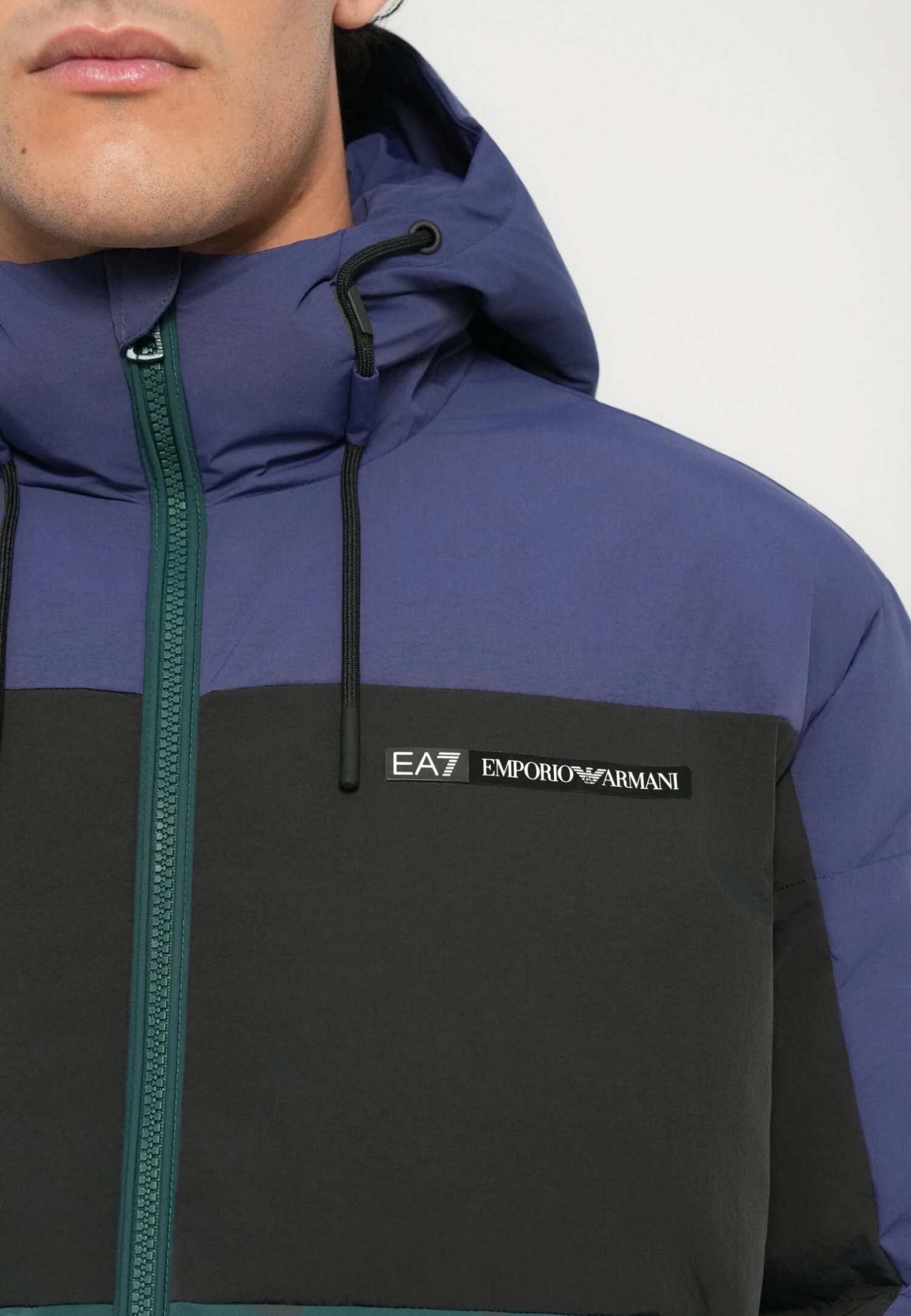 EA7 Emporio Armani TRAIN ATHLETIC COLOUR BLOCK PADDED JACKET - Winter Jacket - Ponderosa Pine 9 EA7 Emporio Armani TRAIN ATHLETIC COLOUR BLOCK PADDED JACKET - Winter Jacket - Ponderosa Pine - Image 7