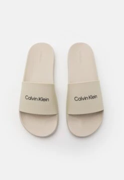 Calvin Klein Pool Slide - Pool Slides - Feather Gray -Stock X 6f81689ba7cd4b5884598fdedf2a0ff0