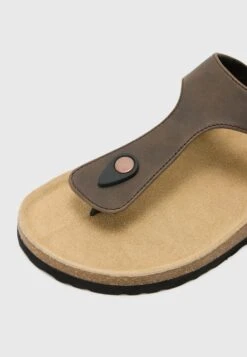 Pier One UNISEX - T-bar Sandals - Brown -Stock X 7005546c9b7d48aeaba4ef63cfb3ae29