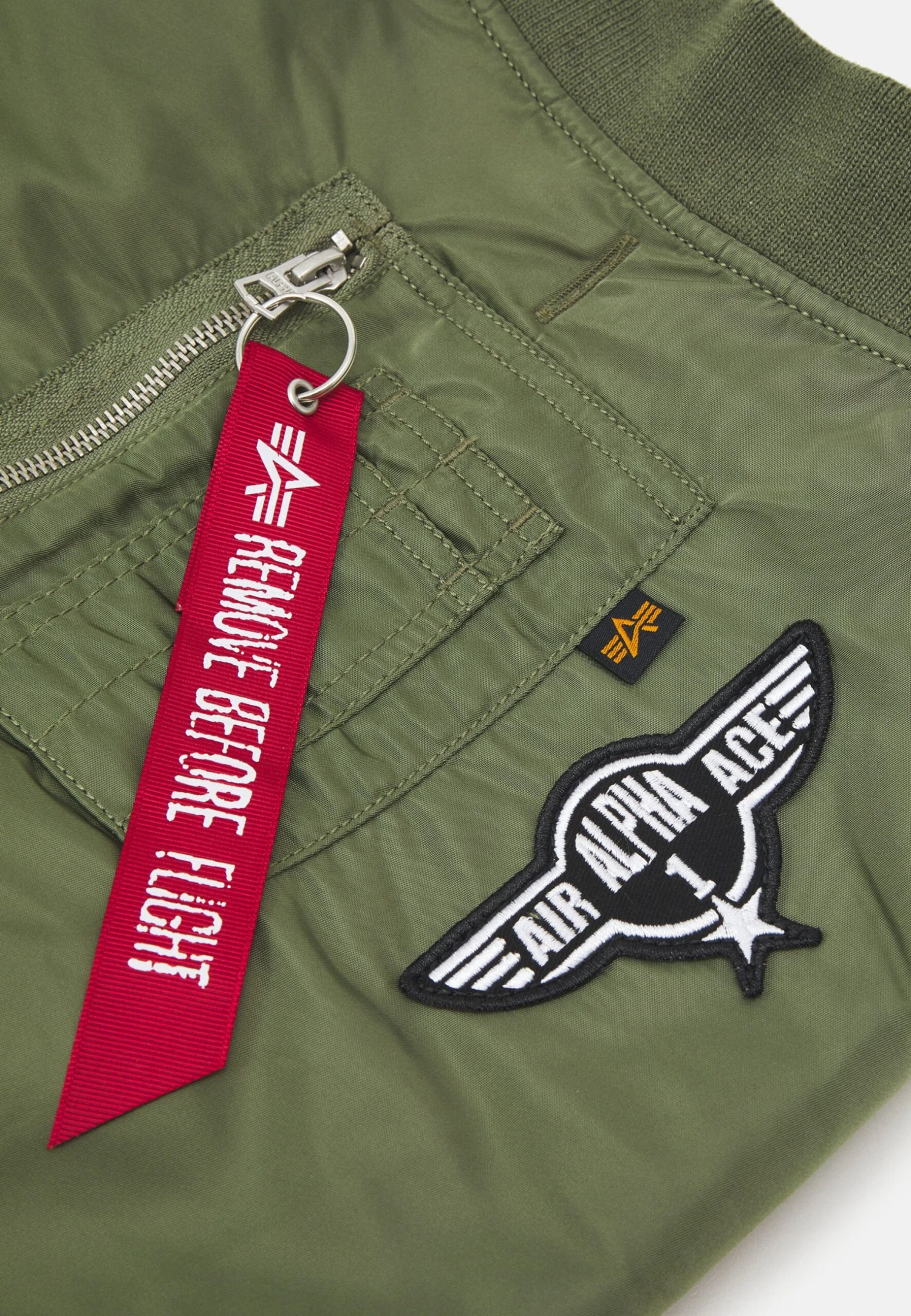 Alpha Industries Dog Ma-1 Flight Jacket - Other Accessories - Sage Green 5 Alpha Industries Dog Ma-1 Flight Jacket - Other Accessories - Sage Green - Image 3