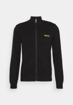 Boss Cardigan - Black -Stock X 705507fe6cfe4d84bced7dcea9a81fcb
