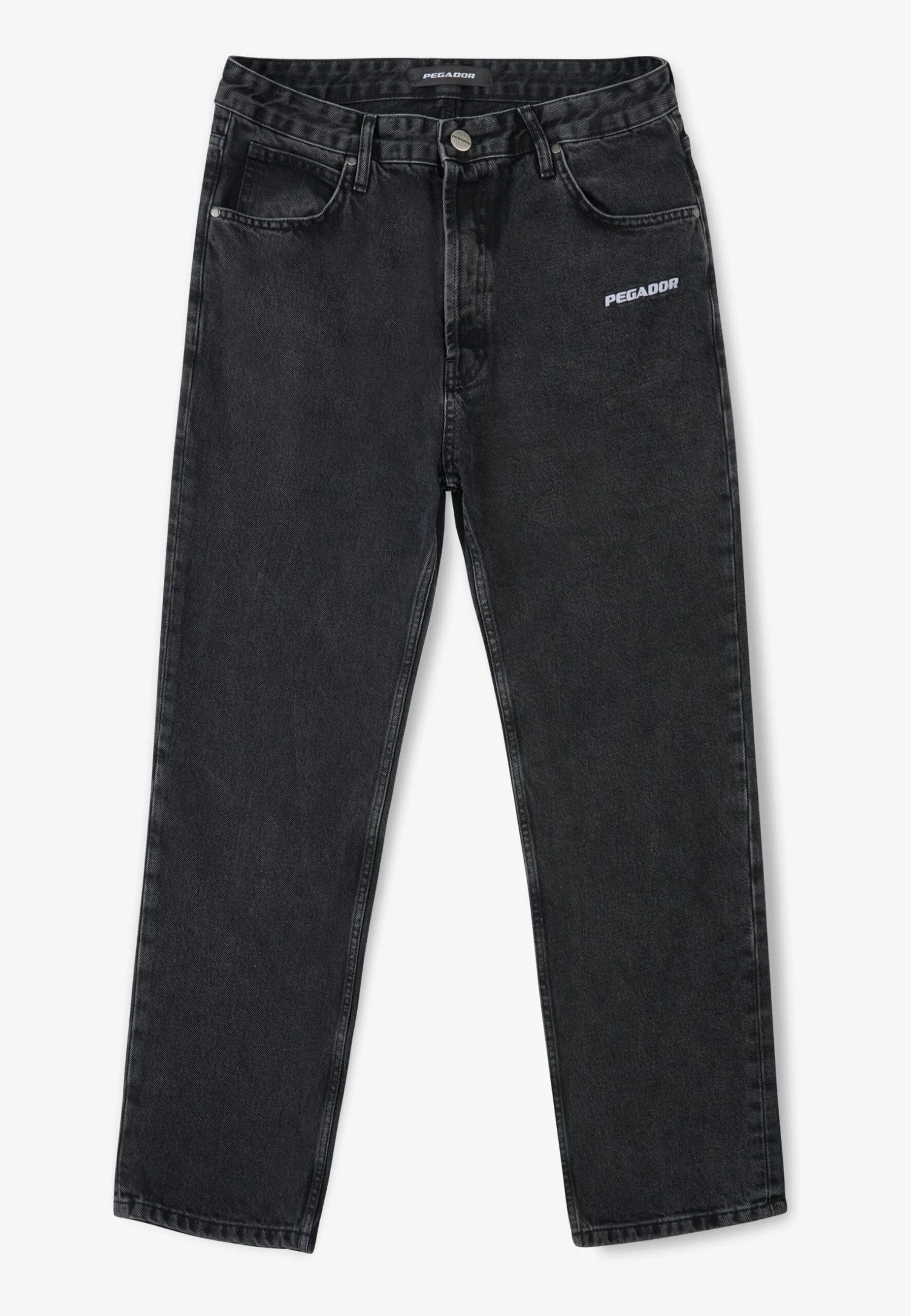Pegador Bayli Baggy - Relaxed Fit Jeans - Washed Black 6 Pegador Bayli Baggy - Relaxed Fit Jeans - Washed Black - Image 4