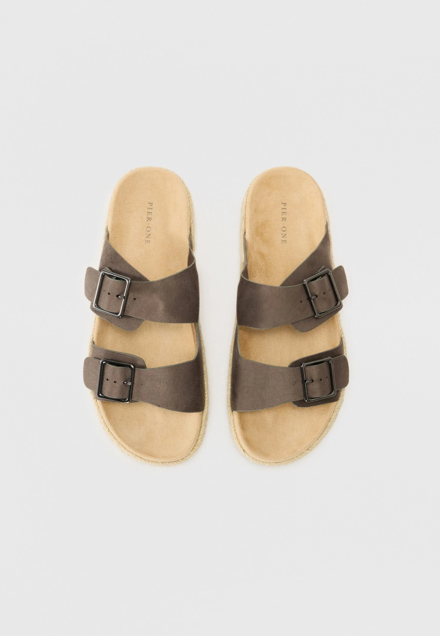Pier One UNISEX - Mules - Olive 6 Pier One UNISEX - Mules - Olive - Image 4