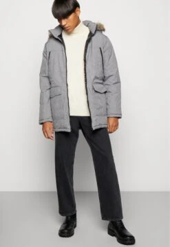 Jack & Jones Jjecraft- Winter Coat - Grey -Stock X 71884657c738443b9aec3bb16f6a7af7