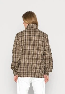 Sean John Vintage Check Trackjacket- Summer Jacket - Brown/Beige -Stock X 718b2dc4b7cd4a93a87c04ffa2f91f54