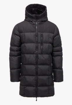 Grayson Longline Puffer Jacket - Winter Coat - Jet Black -Stock X 71a83d8b4997487cbd5603d3c62930ff
