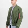 Alpha Industries HERITAGE - Bomber Jacket - Sage Green -Stock X 726e094e3a0f456a98105ea57904f476