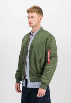 Alpha Industries HERITAGE - Bomber Jacket - Sage Green