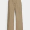WEEKDAY Nikolas Wide Trouser - Trousers - Beige