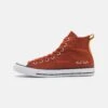 Converse Chuck Taylor All Star Unisex - High-Top Trainers - Rugged Orange/Monarch/White -Stock X 72d700367fc44c90a360c69e1f3b721b