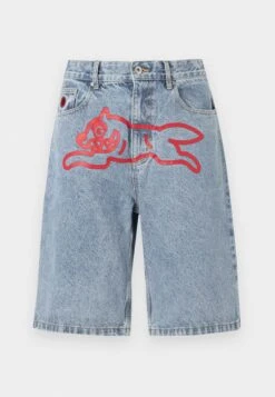 RUNNING DOG - Denim Shorts - Light Wash Blue -Stock X 73562d1389044d129649c40a67b23638