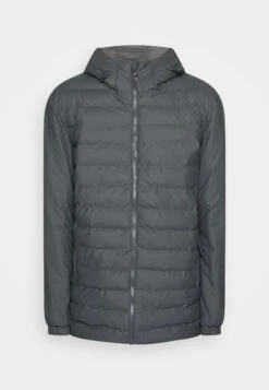 Rains Trekker Hooded Jacket Unisex - Winter Coat - Slate 12 Rains Trekker Hooded Jacket Unisex - Winter Coat - Slate -Stock X 73dd27d1f9834cae95590dba3ea21986