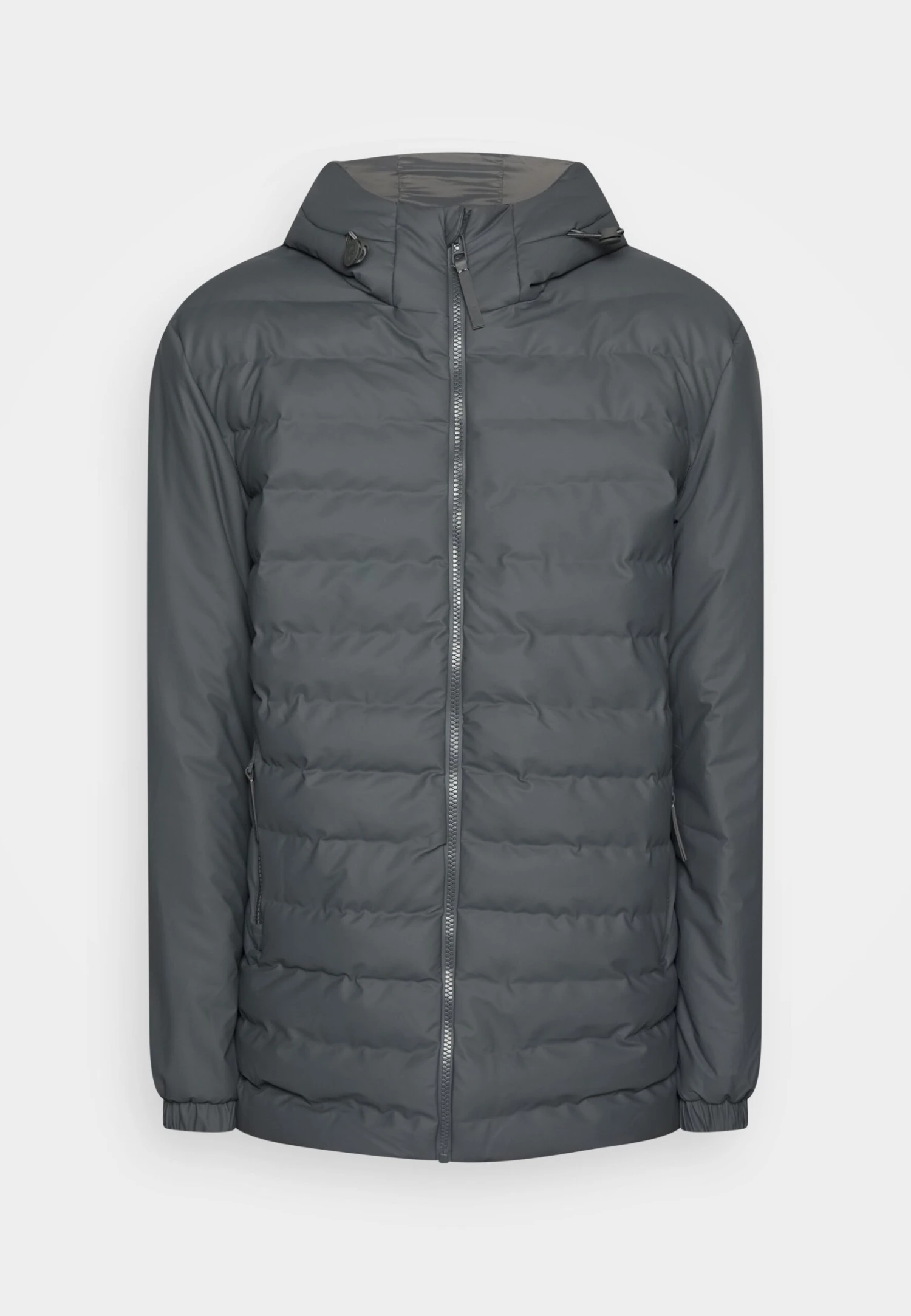 Rains Trekker Hooded Jacket Unisex - Winter Coat - Slate 7 Rains Trekker Hooded Jacket Unisex - Winter Coat - Slate - Image 5