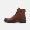 Jack & Jones Jfwshelby Boot - Lace-Up Ankle Boots - Cognac -Stock X 73ea27925b574333b71a2e5ee7a92f1e