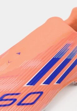 ADIDAS PERFORMANCE F50 LEAGUE LACELESS FIRM GROUND FOOTBALL BOOTS - Firm-ground Football Boots - Beam Orange/lucid Blue/footwear White -Stock X 73fe5397bf33498484321454dc86e23e
