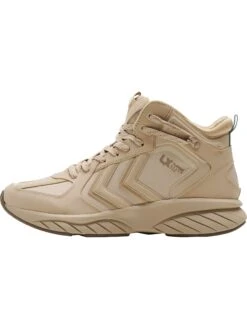 Hummel Reach- High-Top Trainers - Humus