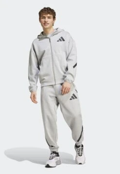 Adidas Sportswear Z.N.E. - Zip-up Sweatshirt - Medium Grey Heather 23 Adidas Sportswear Z.N.E. - Zip-up Sweatshirt - Medium Grey Heather -Stock X 747b7f239e344a6e816017cec33ac78b