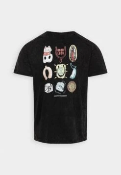 Kaotiko Washed Lots Of Luck Unisex - Print T-Shirt - Black -Stock X 75c8e76904f34872bbb17e4366376a88