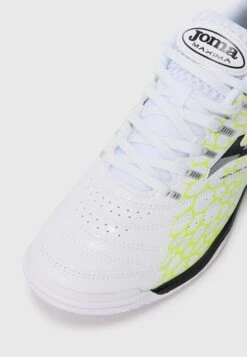 JOMA MAXIMA - Indoor Football Boots - White/yellow/green -Stock X 75ddaf37b2a34abd9ebb7a225a7c6390