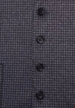 Lindbergh Houndtooth Waistcoat - Waistcoat - Navy -Stock X 77353dfdc51f4258908e4d5d373b0a42