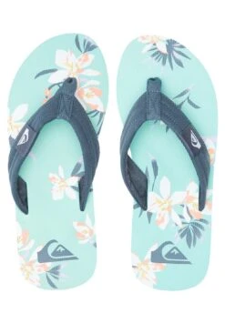 Quiksilver Molokai Layback - T-Bar Sandals - Blue/Green -Stock X 77537746875444cfb744077ea6449408