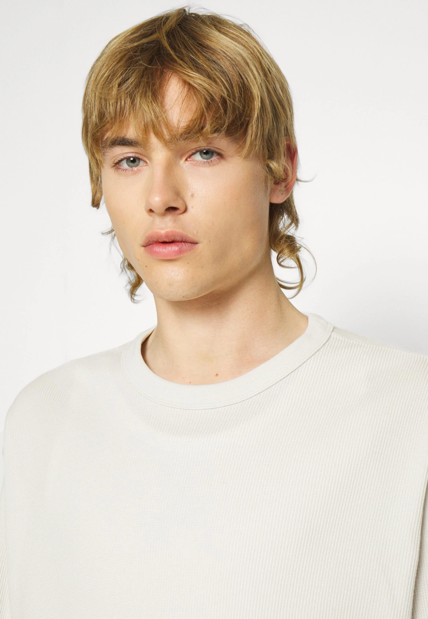 Nike Sportswear Tee - Long Sleeved Top - Light Bone 8 Nike Sportswear Tee - Long Sleeved Top - Light Bone - Image 6