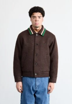 Obey Clothing ARDEN BLOUSON JACKET - Fleece Jacket - Java Brown