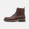 Les Deux Troy Combat Boot - Lace-Up Ankle Boots - Cognac 2 Les Deux Troy Combat Boot - Lace-Up Ankle Boots - Cognac -Stock X 78391369263d4b929e004d999895a706